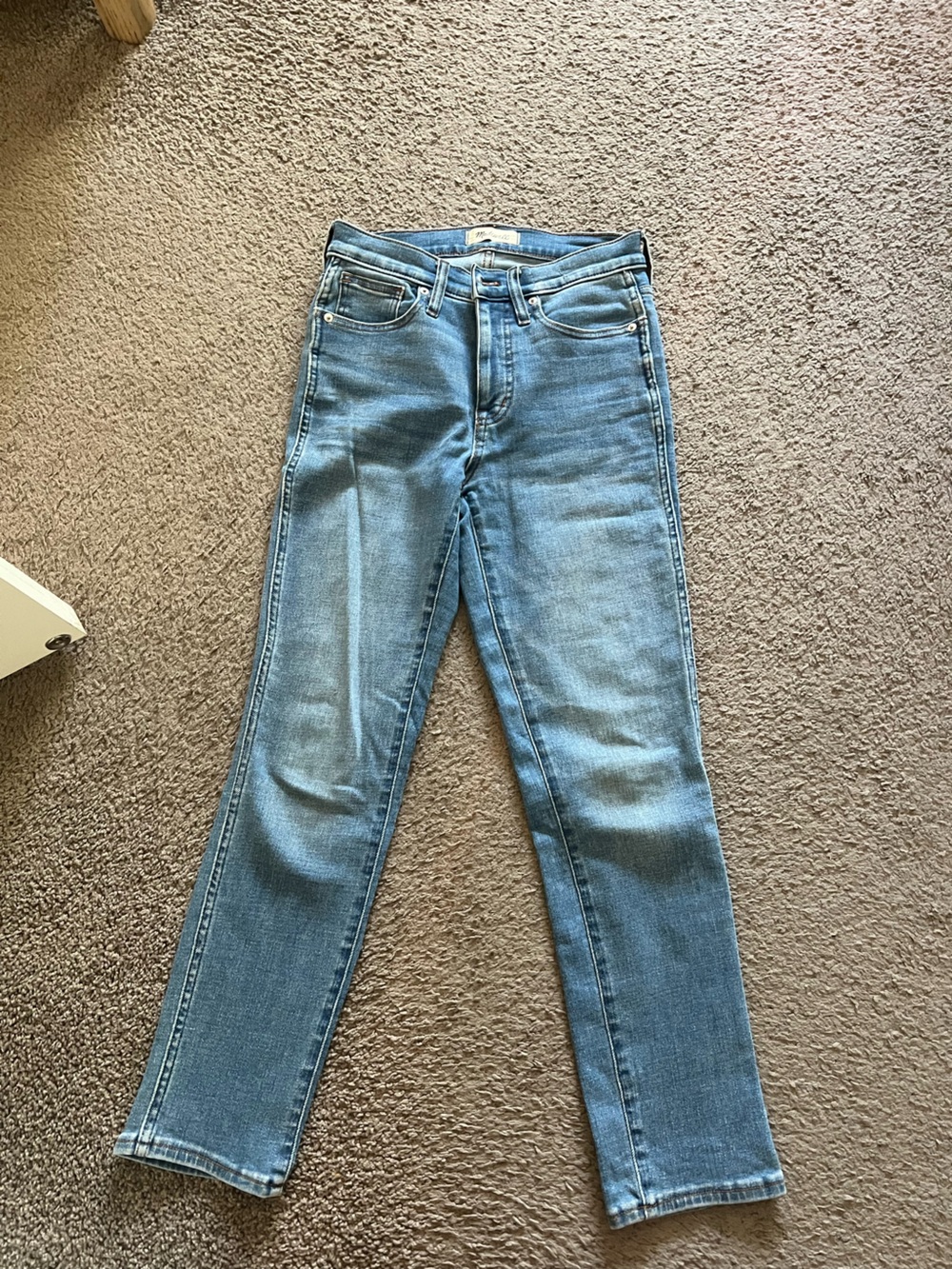 Madewell Light Blue Straight Leg Jeans